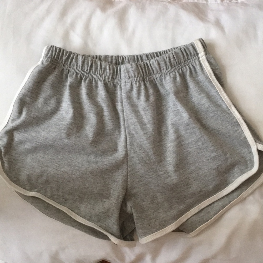 Fabric shorty shorts